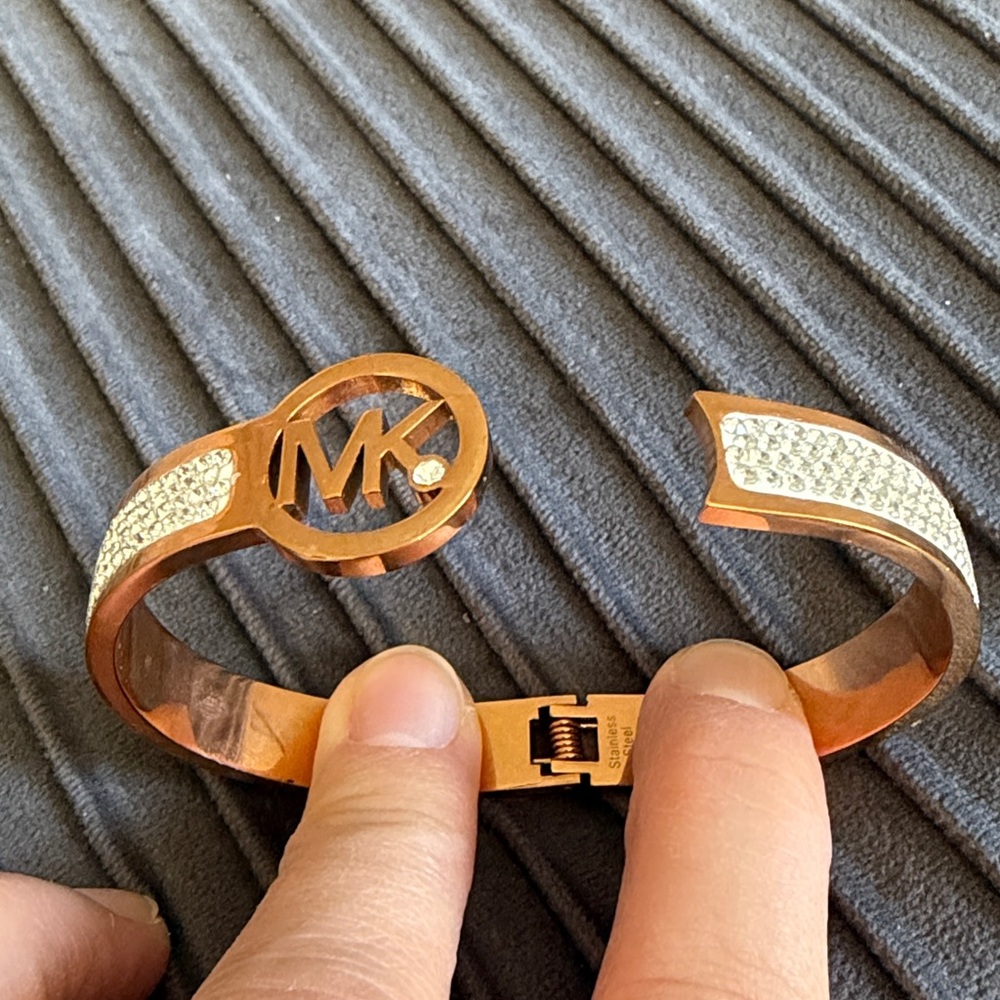 Michael Kors Two-Tone Crystal Bracelet - Picture 4 of 4